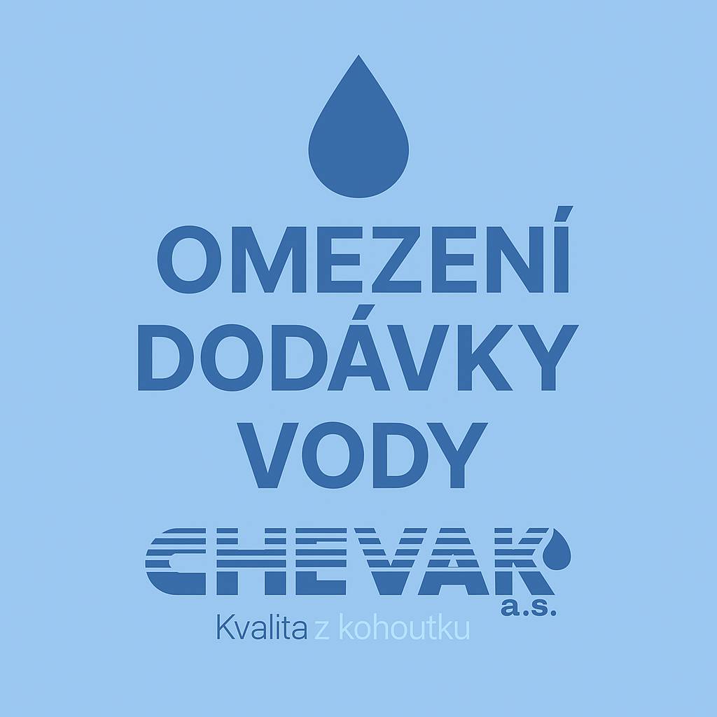 Porucha na vodovodním přivaděči byla opravena a momentálně bude probíhat napouštění a čištění vodovodu.