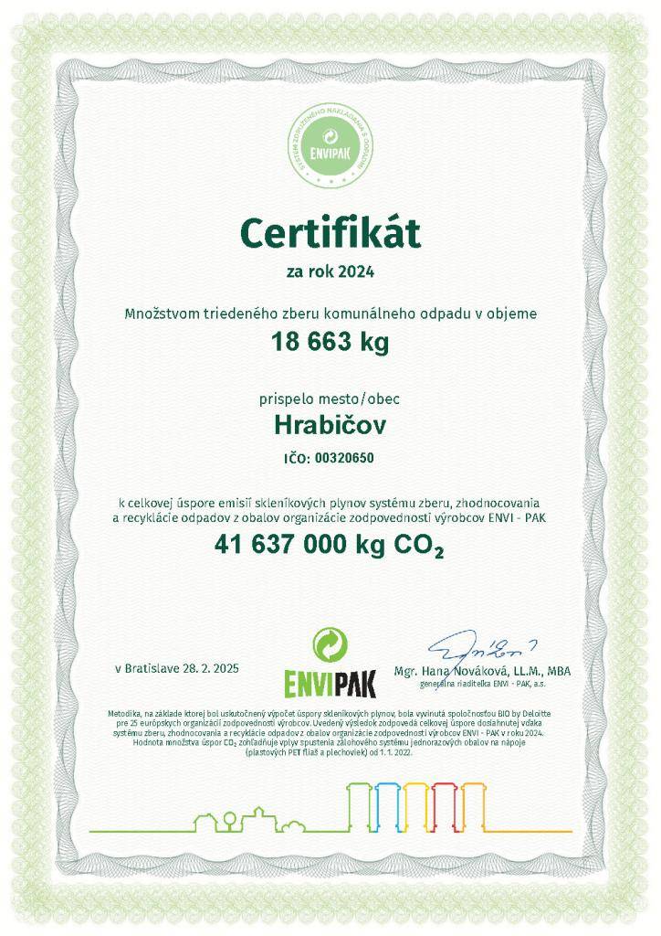 Triedený zber komunálneho odpadu