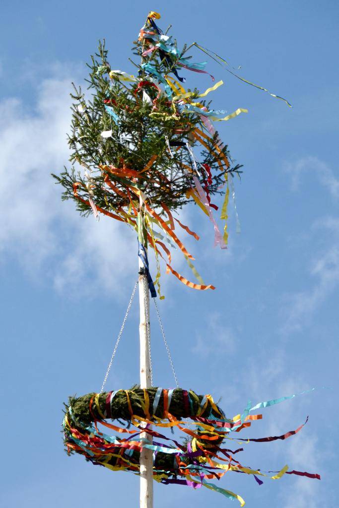 Stavění Májky 2020