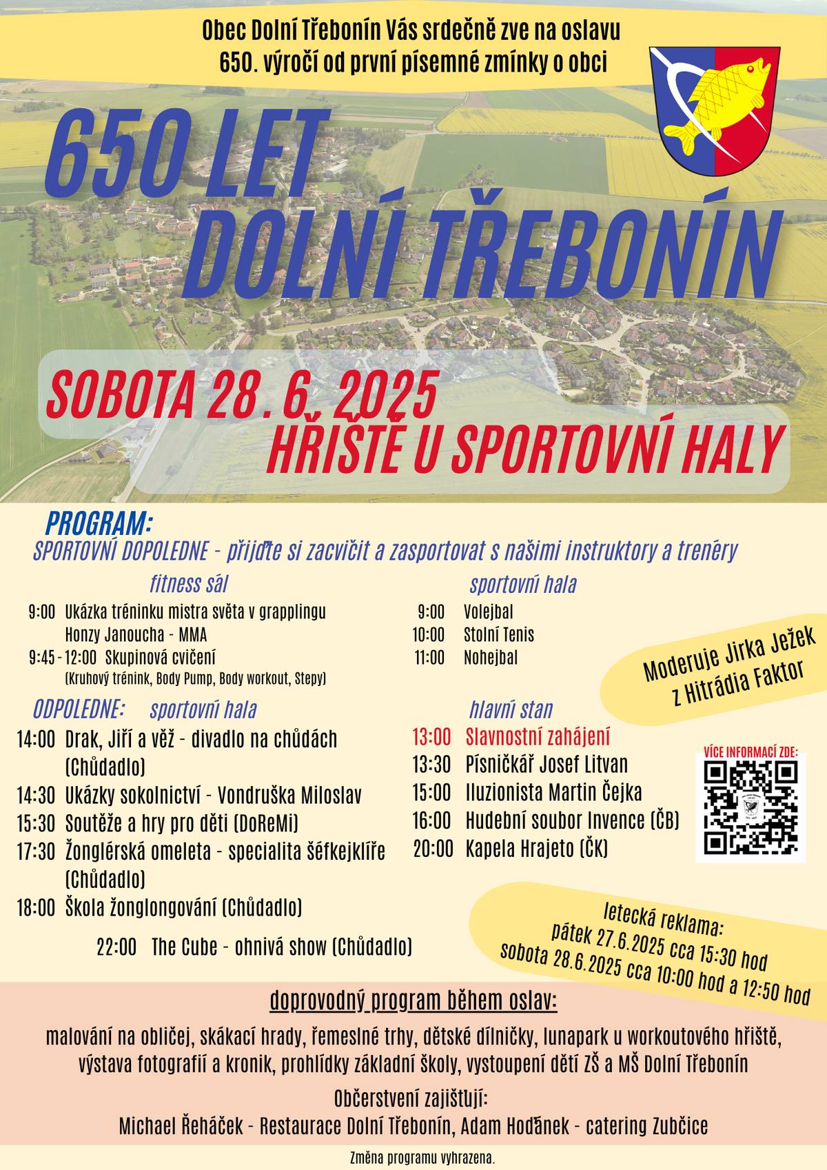 Pozvánka sobota 28.6.2025