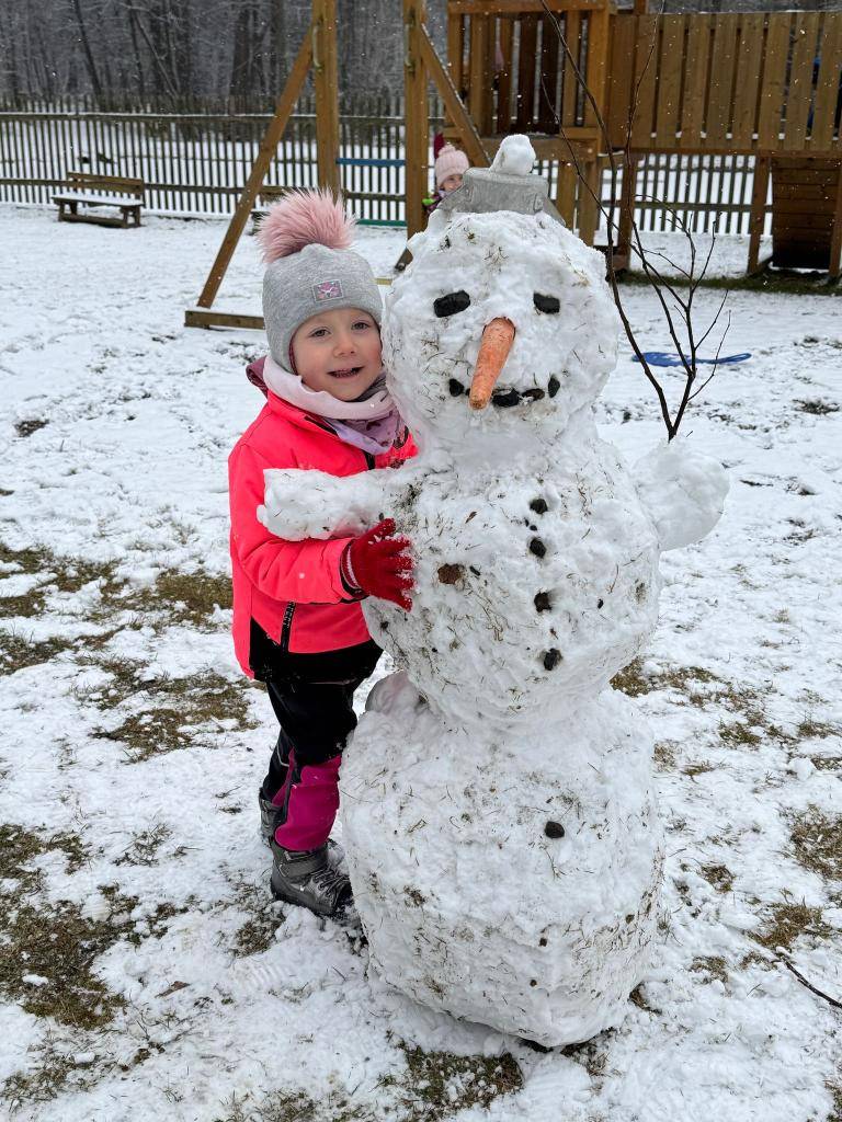 Jak si ve školce užíváme v zimě