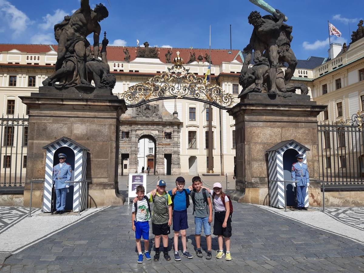 Žáci 3. a 4. roč. jeli na dvoudenní výlet do Prahy.