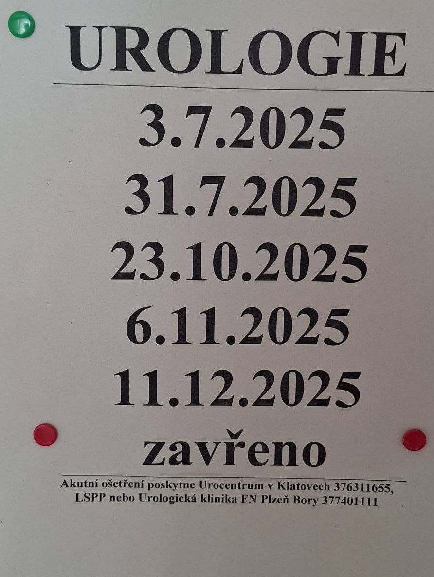 Dobrý den, v rámci velice úzké, kvalitní a dobré spolupráce s oblastní charitou v Horažďovicích, nám zasílají různé informace pro občany. Zde je souhrn těch posledních, které by Vás mohli zajímat pro konec června a červenec 2025 - prohlédněte obrazovou přílohu. Naleznete tam například kdy mají dovolenou někteří horažďovičtí lékaři, pozvánku na několik akcí, ale i poděkování za pomoc při proběhlé sbírce.  A my velice děkujeme Charita Horažďovice za skvělou spolupráci a vše, co dělají pro občany všude kolem. Díky! Vaše Obec Chanovice,  Ondřej Klásek.