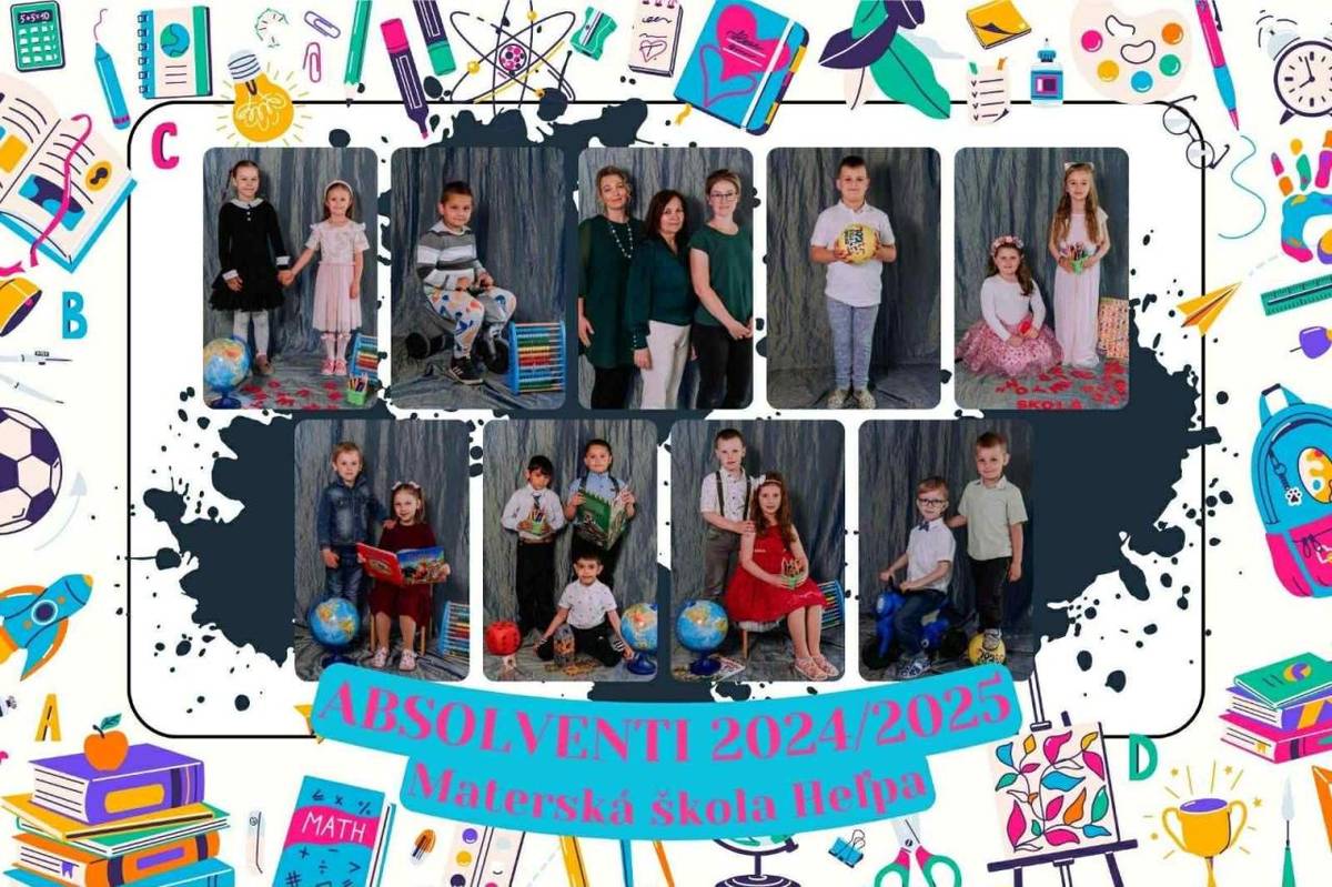 Na tri rôčky škôlka milá, veľa si nás naučila....