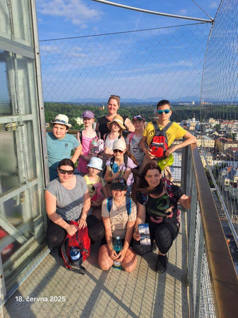 18. a 19. června jsme se se čtvrtou a pátou třídou vydali na třídní výlet do našeho krajského města.
