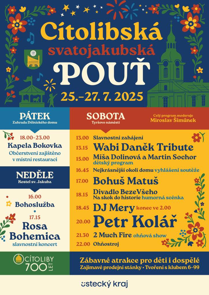 Cítolibská svatojakubská pouť 2025