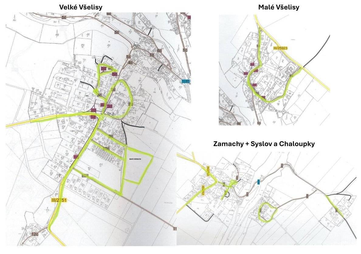 Žádáme občany, aby ve čtvrtek 26.6.2025 neparkovali svá osobní auta na obecních komunikacích z důvodu strojního čištění silnic. 1. čištění bude probíhat ve čtvrtek 26.6.2025 v obci Velké Všelisy. 2. čištění bude v příštím týdnu v Malých Všelisech a Zamachách (termín bude upřesněn).
