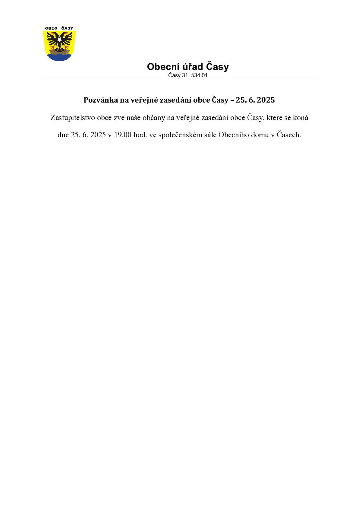 Pozvánka viz. příloha.