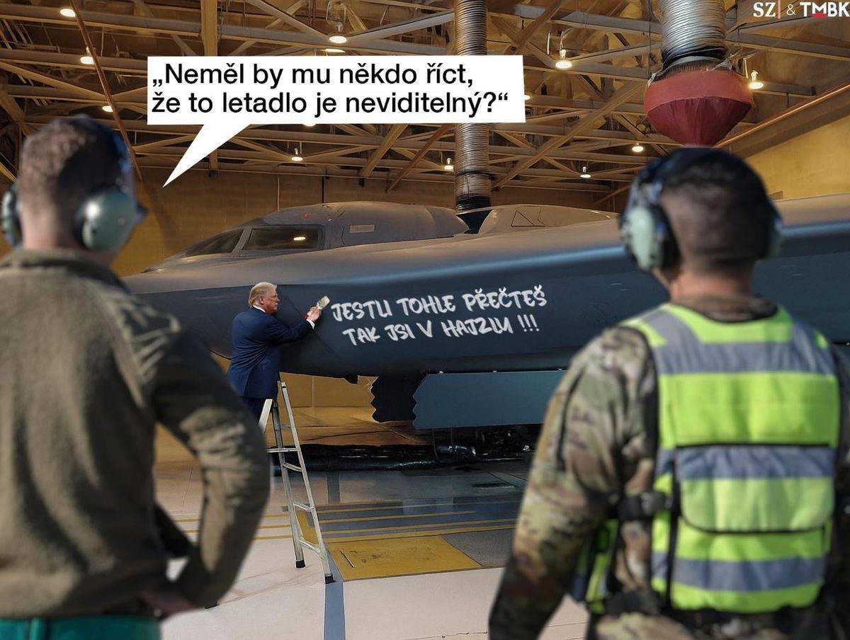 Americký bombardér B-2 Spirit je asi nejdražší vojenské letadlo, které kdy vstoupilo do řadové služby, každý z 21 exemplářů přišel na více než dvě miliardy dolarů. Koláž TMBK pro SZ.