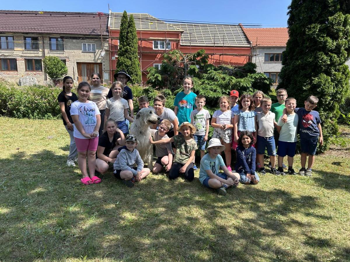 Tak se jmenoval program pro žáky, kde se naučili všechno o tom , jak se starat o své domácí mazlíčky.