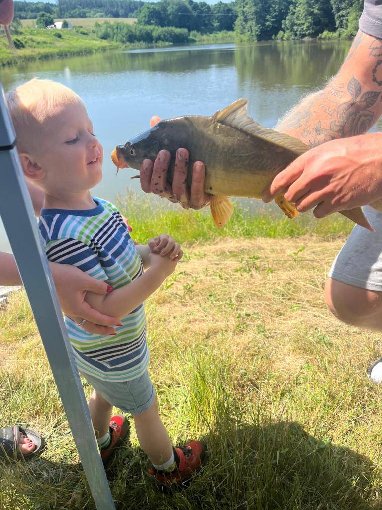 4.ročník dětských rybářských závodů na rybníku Třtí