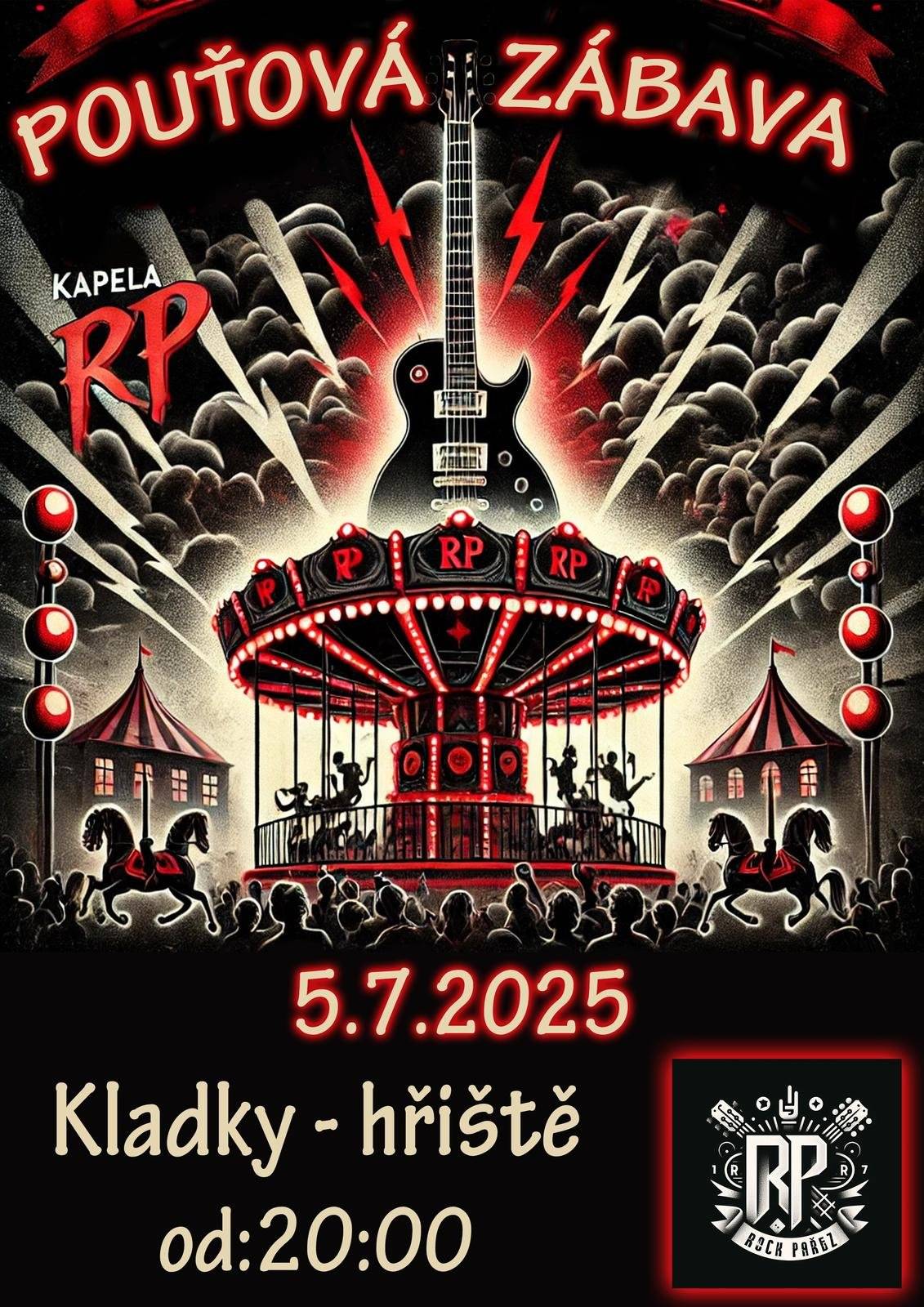 Srdečně vás zveme na tradiční pouťové slavnosti, které se konají v sobotu 5. července 2025. 🎠🎉   V přílohách naleznete podrobné letáčky k mši svaté, fotbalovému utkání a večerní zábavě.   ‼️ Důležité upozornění: Z důvodu pouti (kolotočů) bude autobusová zastávka u ZŠ dočasně přesunuta na točnu pod kostelem. Děkujeme za pochopení.