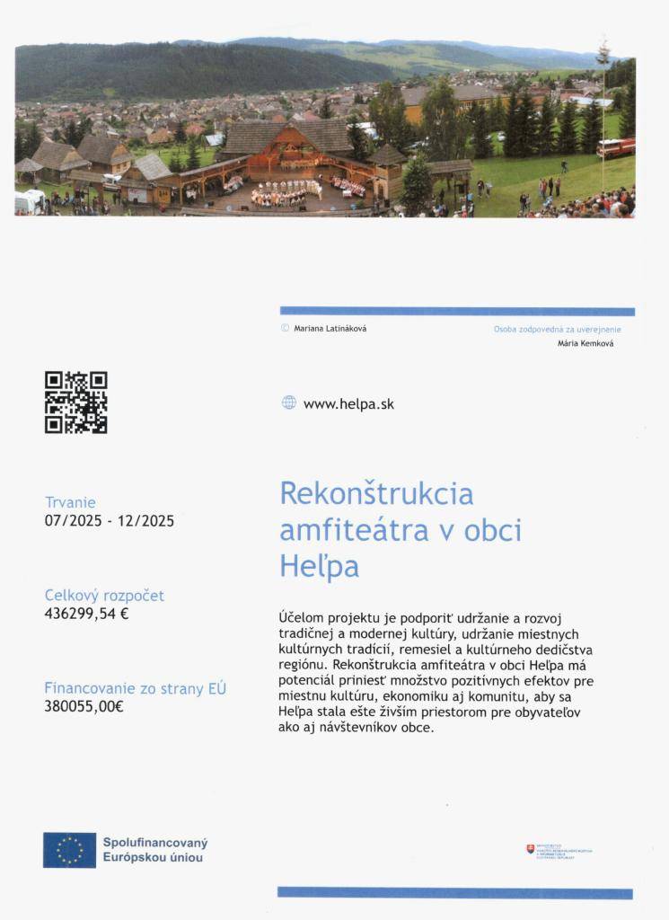 - publicita projektu