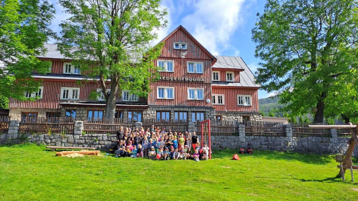 Škola v přírodě - Medvědí boudy.