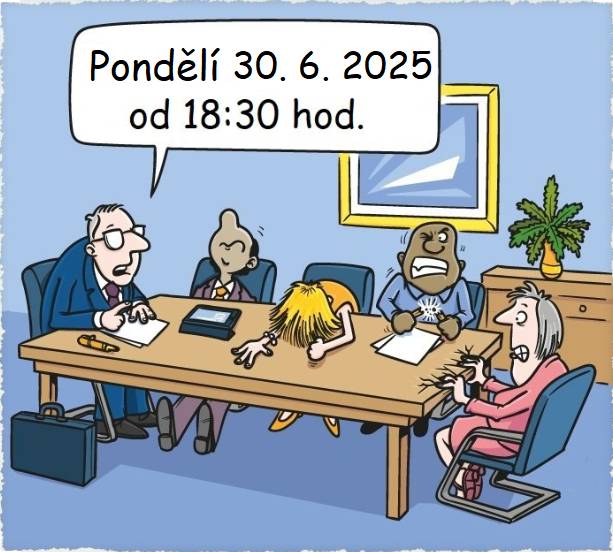 V pondělí 30. 6. 2025 se uskuteční od 18:30 h. v zasedací místosri obecního úřadu veřejná schůze zastupitelstva obce.