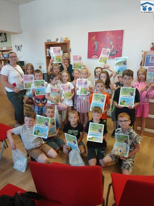 1.A + 1.B,  20.6. 2025,  Knihovna Ratíškovice