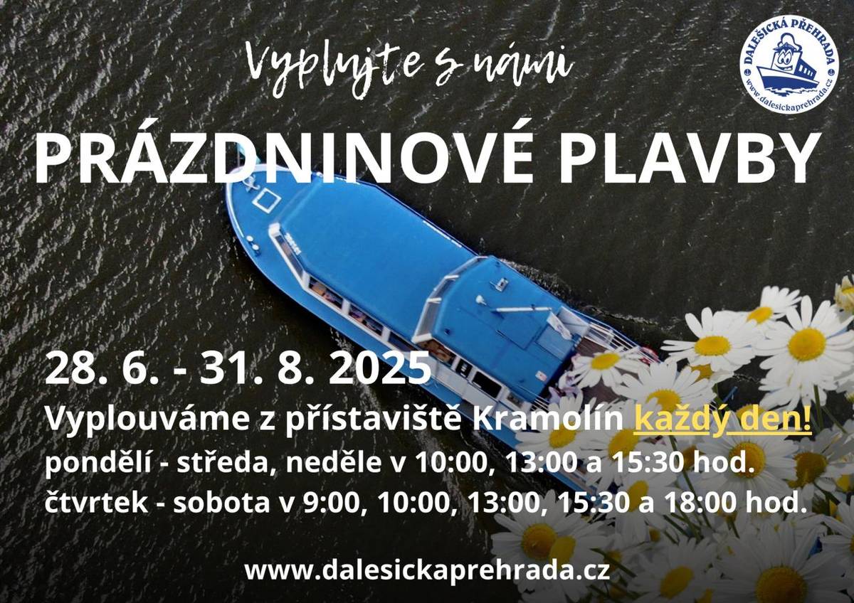 Prázdninové plavby 2025