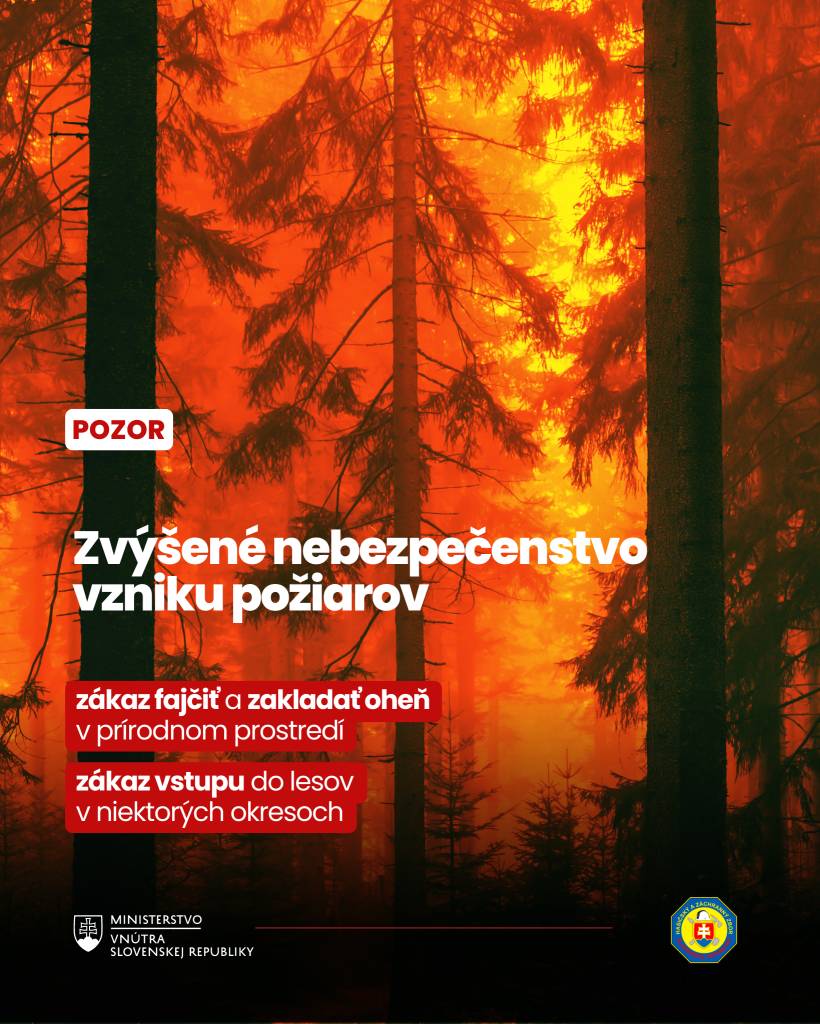 Dodržiavanie zásad protipožiarnej bezpečnosti