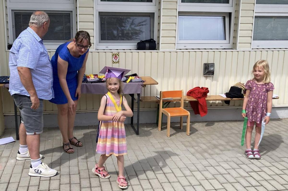 Rozloučení s předškoláky.