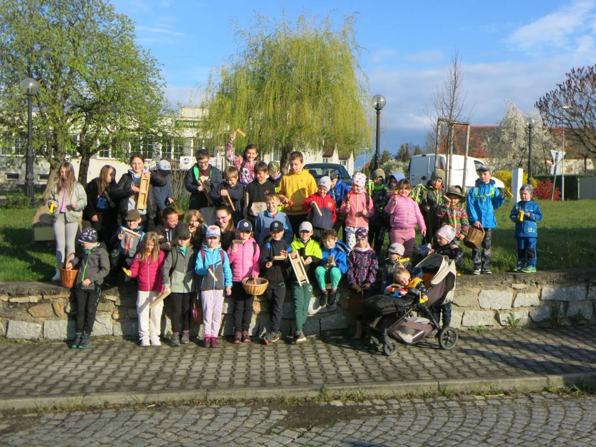 Děti dodržují velikonoční tradice