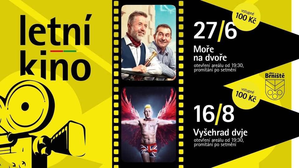 Zveme Vás na letní kino dnes 27.6. 2025. Areál Lesního zátiší otevřen od 19.30. Vstupné 100 Kč, děti do 15 let 50 Kč . Začátek promítání po setmění.