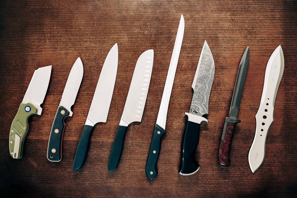 Přehled nožů