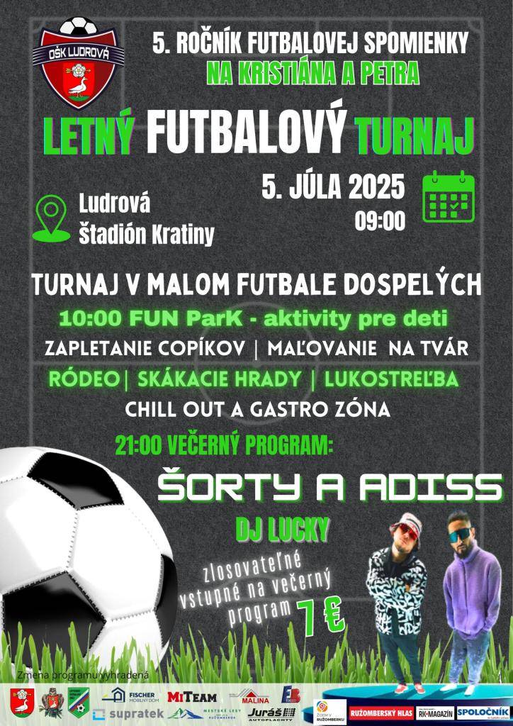 Letný futbalový turnaj
