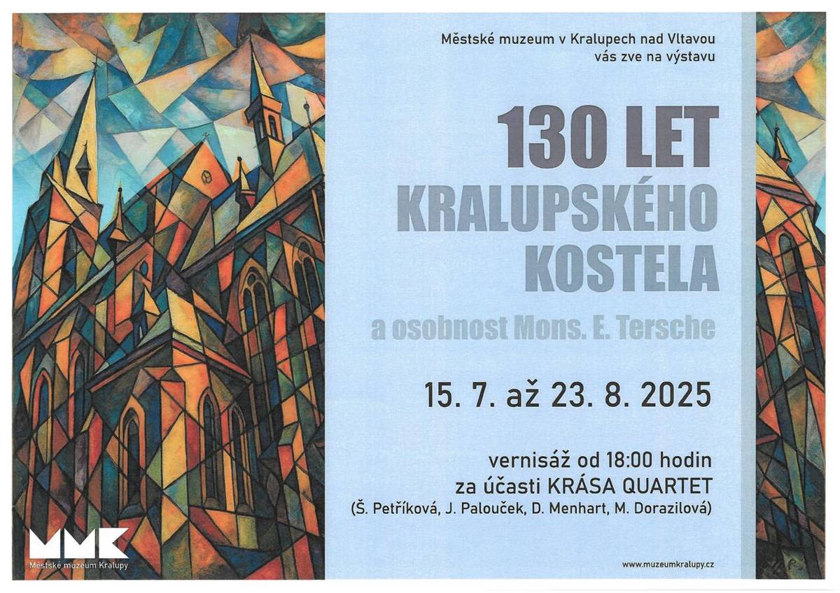 130 let kralupského kostela