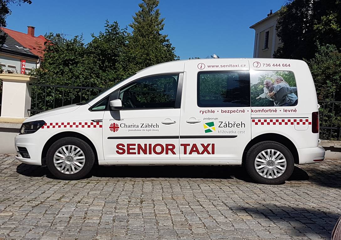 Charita Zábřeh ve spolupráci se 7 obcemi regionu rozšiřuje od 1.7.2025 působnost své služby SeniorTAXI. Od tohoto data mohou individuální přepravu na zavolání nově využít i senioři v obcích:  Nemile, Postřelmov, Postřelmůvek, Rájec, Rovensko, Vyšehoří, Zvole.