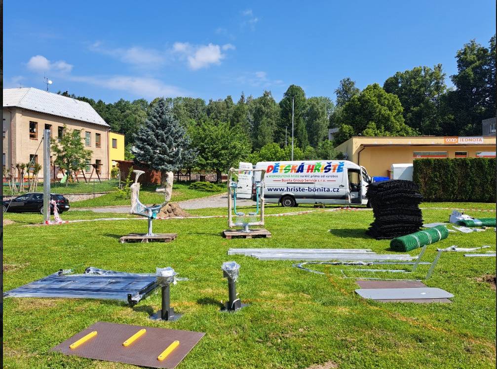 V úterý 8.7. v 10 hod proběhne slavnostní otevření nového workoutového hřiště.