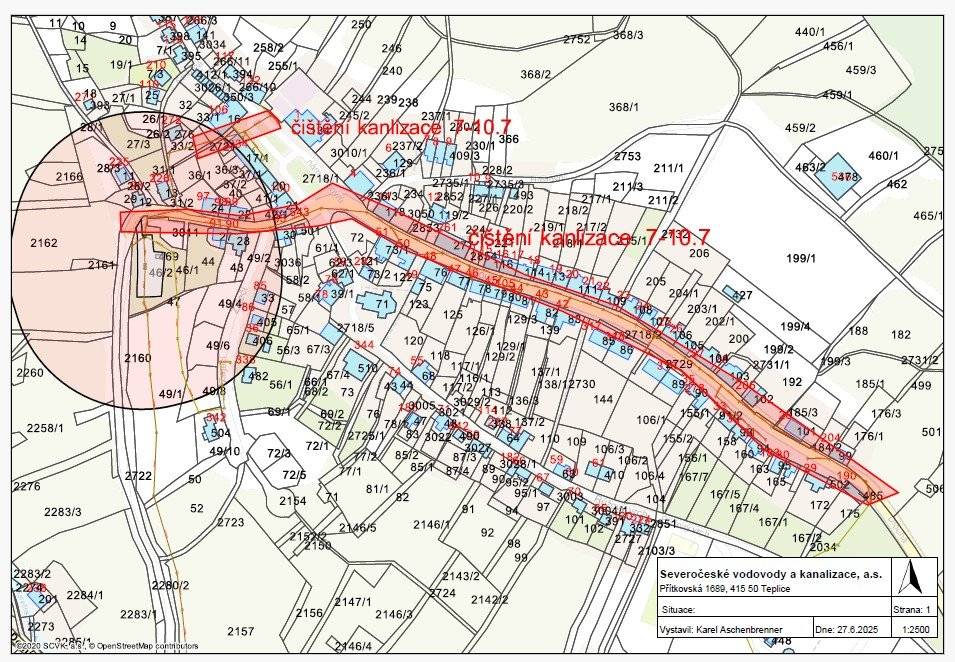 Sdělujeme informaci od SČVaK o plánovaném čištění a průzkumu  kanalizace v ulici Dlouhá a Svobody  ve dnech 7.-10.7. vždy od 7 do 16 hodin. Prosím neparkujte zde svá vozidla v uvedených časech. Děkujeme za pochopení.