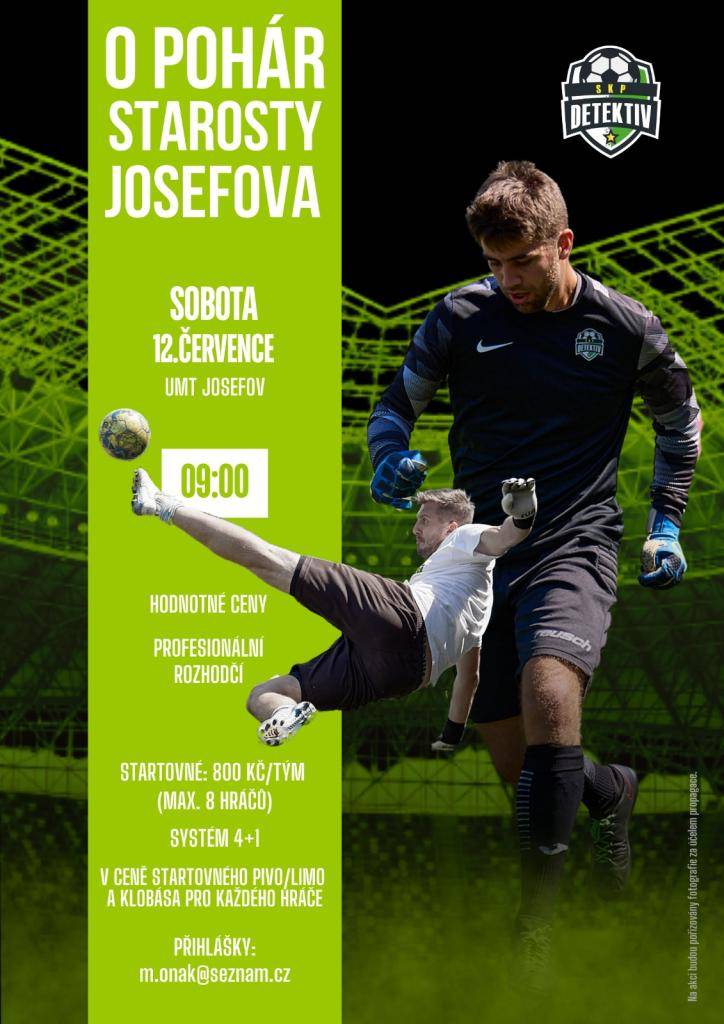 Fotbal o pohár starosty Josefova