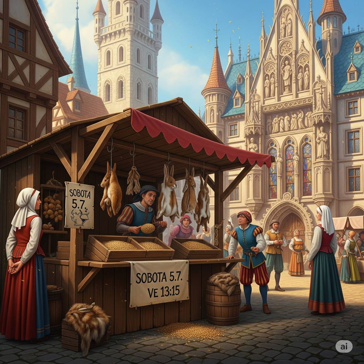 Firma Vítek bude prodávat krmiva pro domácí a hospodářská zvířata. Akce: Letní směs pro nosnice 330Kč/25kg, Králík výkrm 299Kč/25kg. Dále proběhne výkup kůží za 15Kč/ks. To vše v sobotu 5.7. ve 13:15 před obecním úřadem.