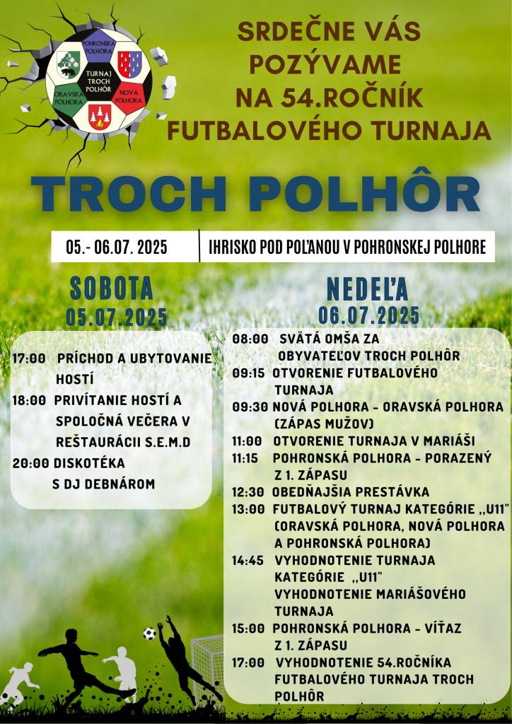 5 - 6. júl 2025, Pohronská Polhora.