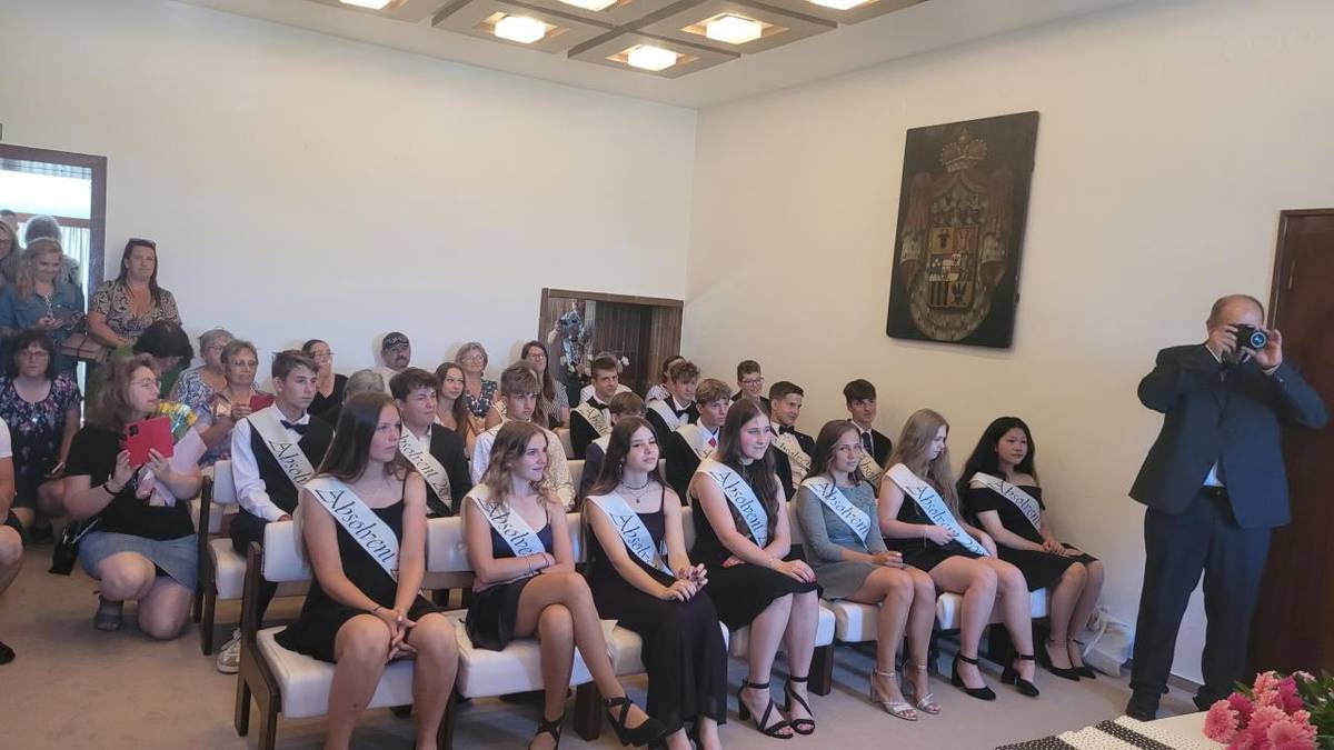 Poslední den ve škole    Fotografovala Kateřina Prexlová