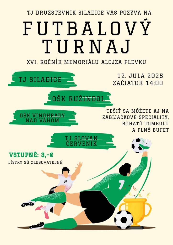 Futbalový turnaj v Siladiciach