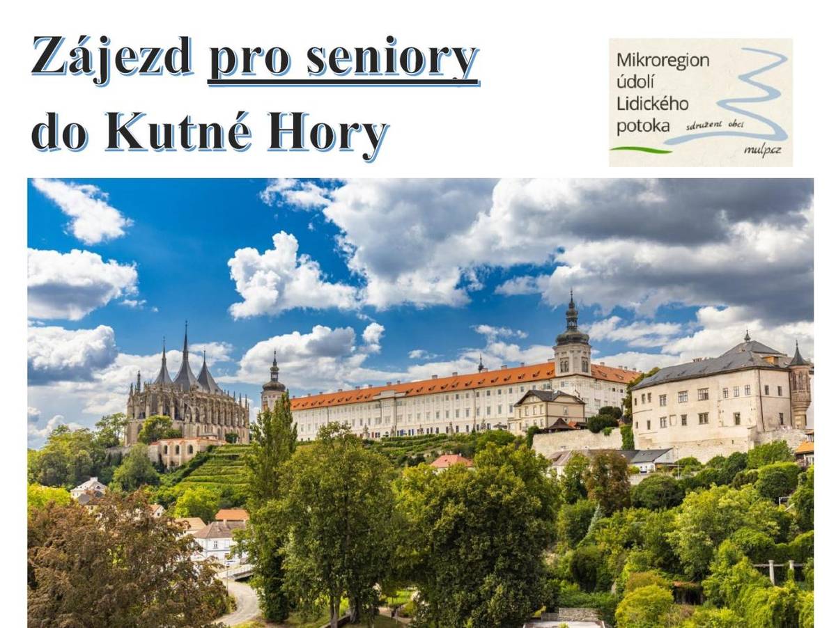 Zájezd se uskuteční v úterý 9. září 2025  Závazné přihlášky se přijímají do 15. srpna 2025 (!) na OÚ (osobně/telefonicky/mailem)