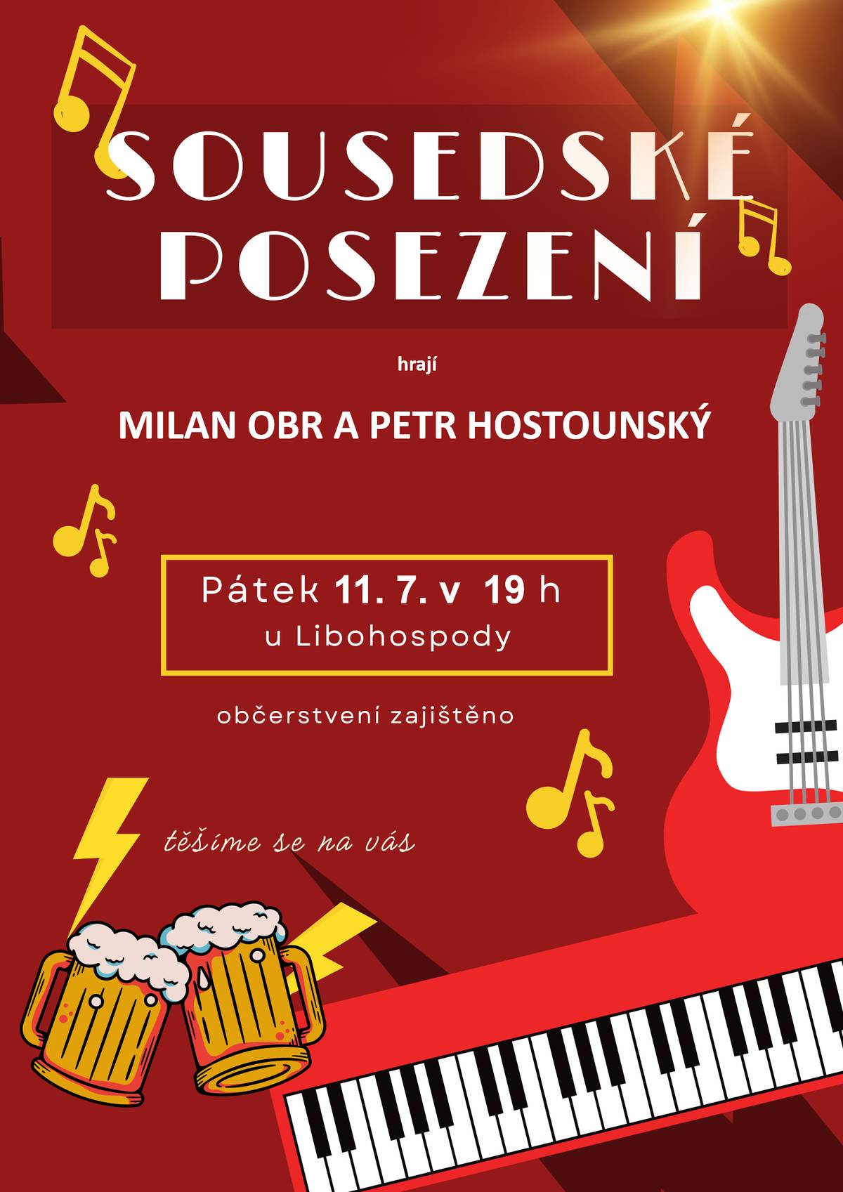 Těšíme se na vás :-)