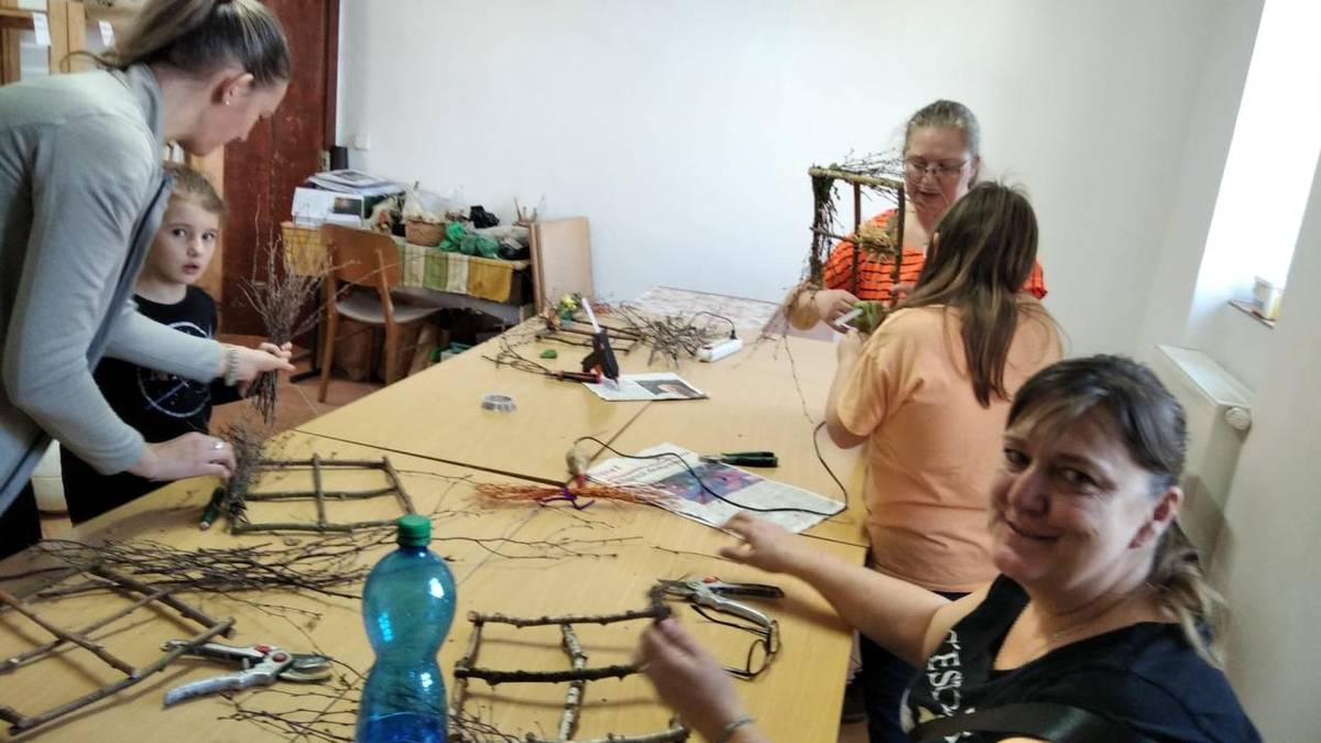 Kreativní dílna - okénko do jara