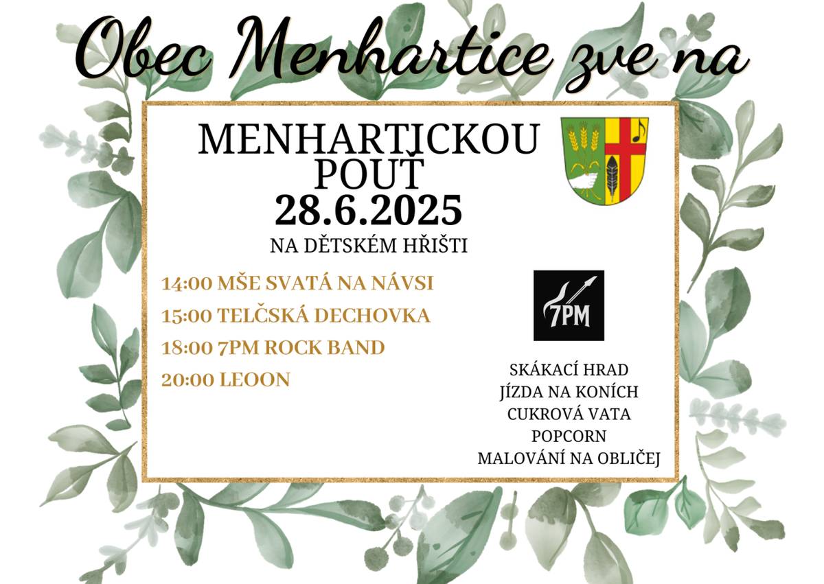 Menhartická pouť 2025.