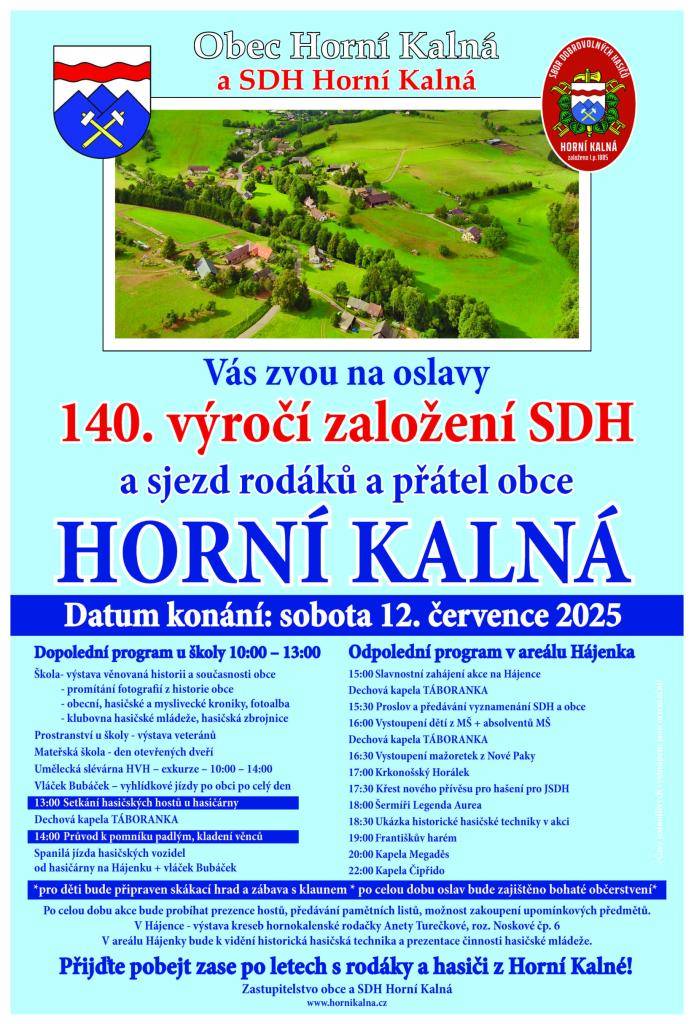 V sobotu 12.července 2025.