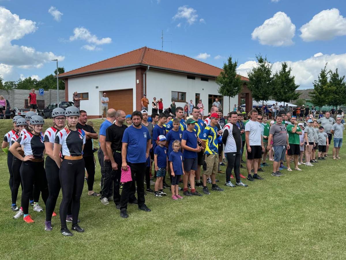 V neděli 29.6.2025 se uskutečnily na sportovišti závody v požárním útoku.