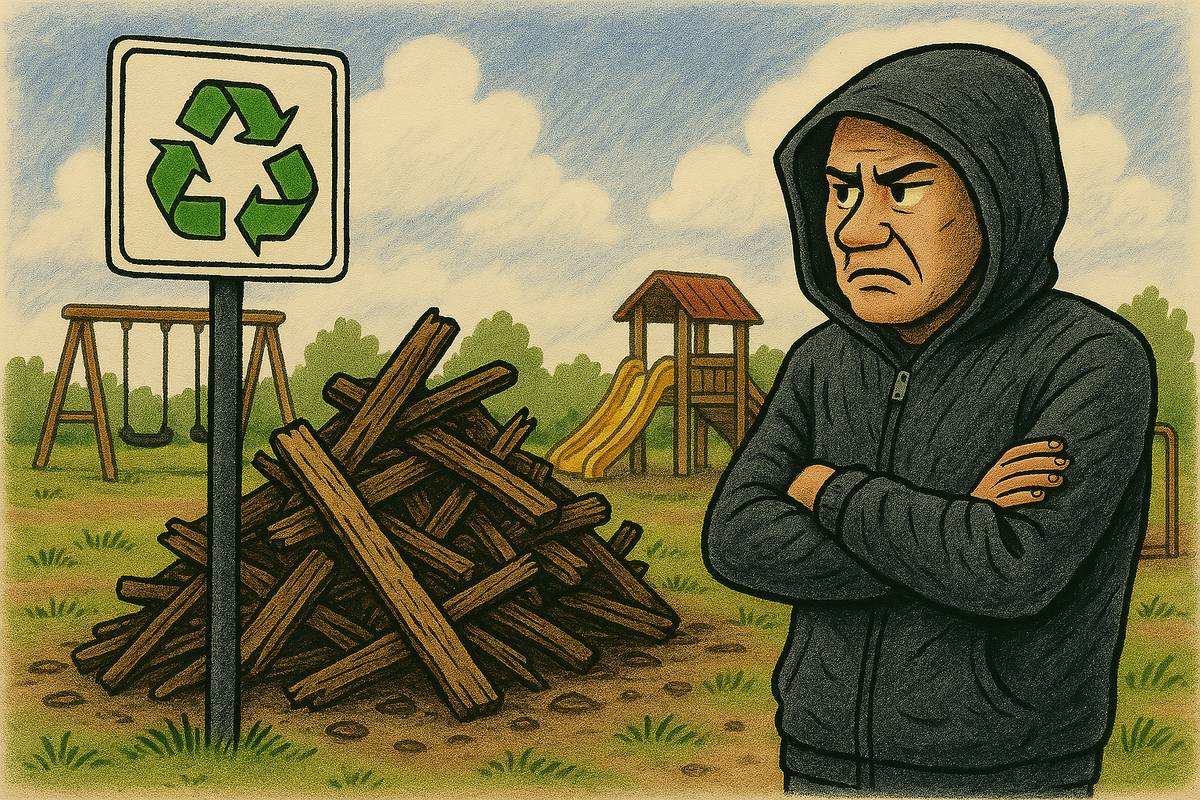 Žádáme občany, aby nevozili dřevěný ani jiný odpad nad dětské hřiště (pod fy. KARO), vzniká tím černá skládka. Využijte sběrných míst bioodpadu a sběrného dvora v Dušejově. ♻️ Pálení dřevěného odpadu u hřiště už nebude možné. Děkujeme.