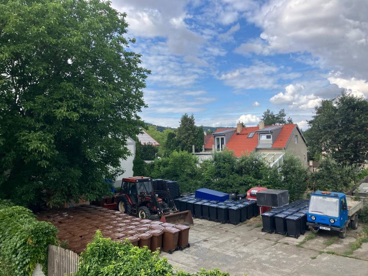 popelnice na papír a bio a harmonogram svozu odpadu na 2.pololetí 2025