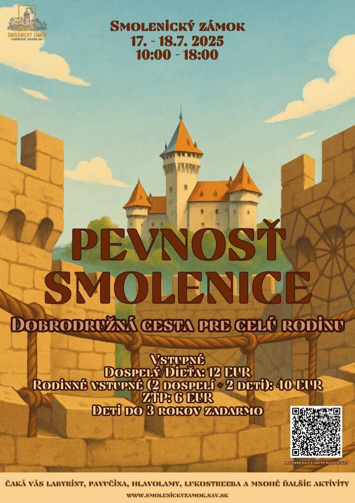 17.-18.7. 2025 Smolenický zámok