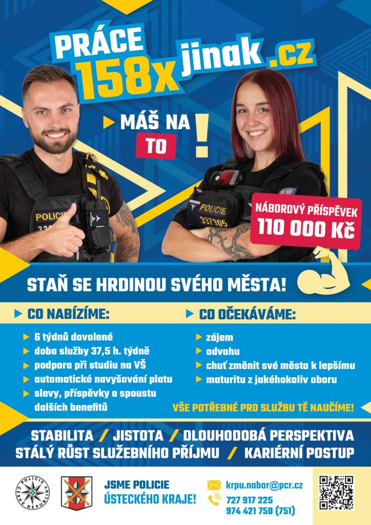 Policie ČR hledá nové policisty