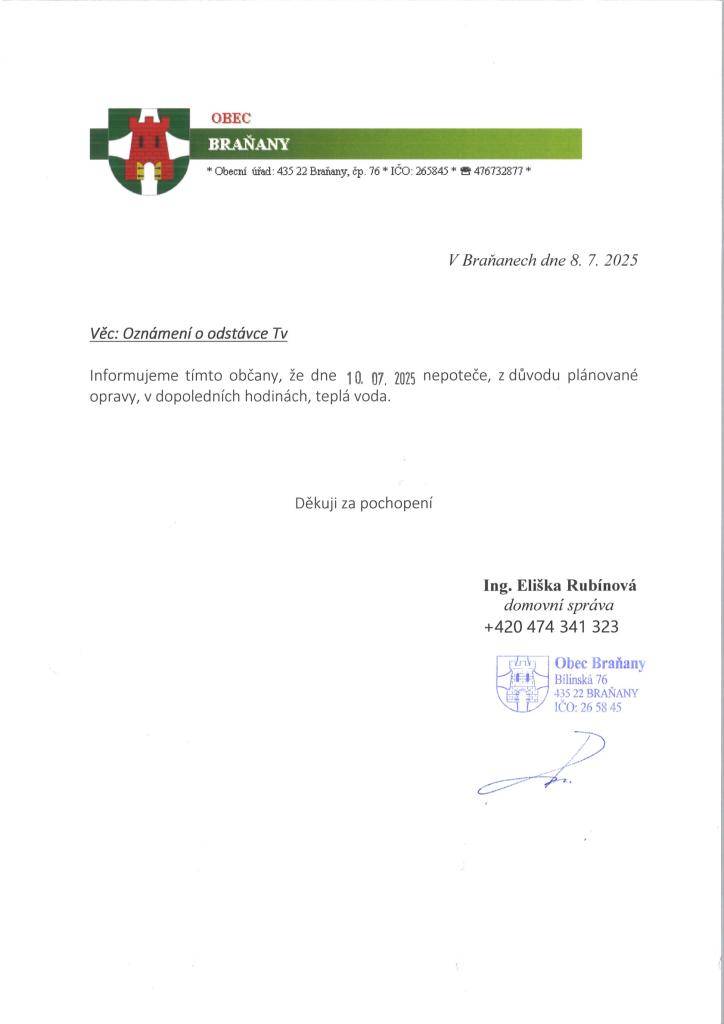 Žádost o zveřejnění