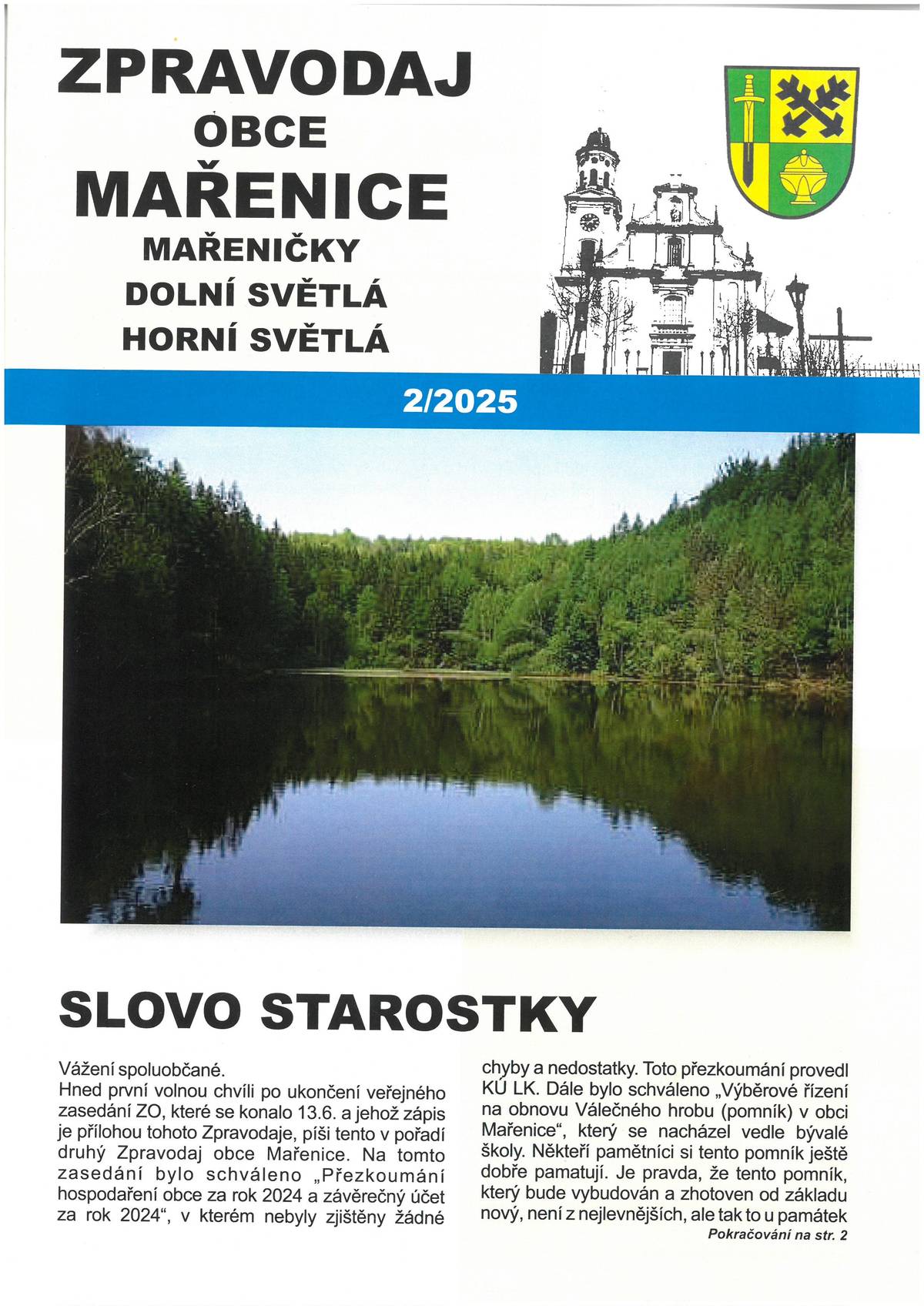 Zpravodaj najdete v příloze .