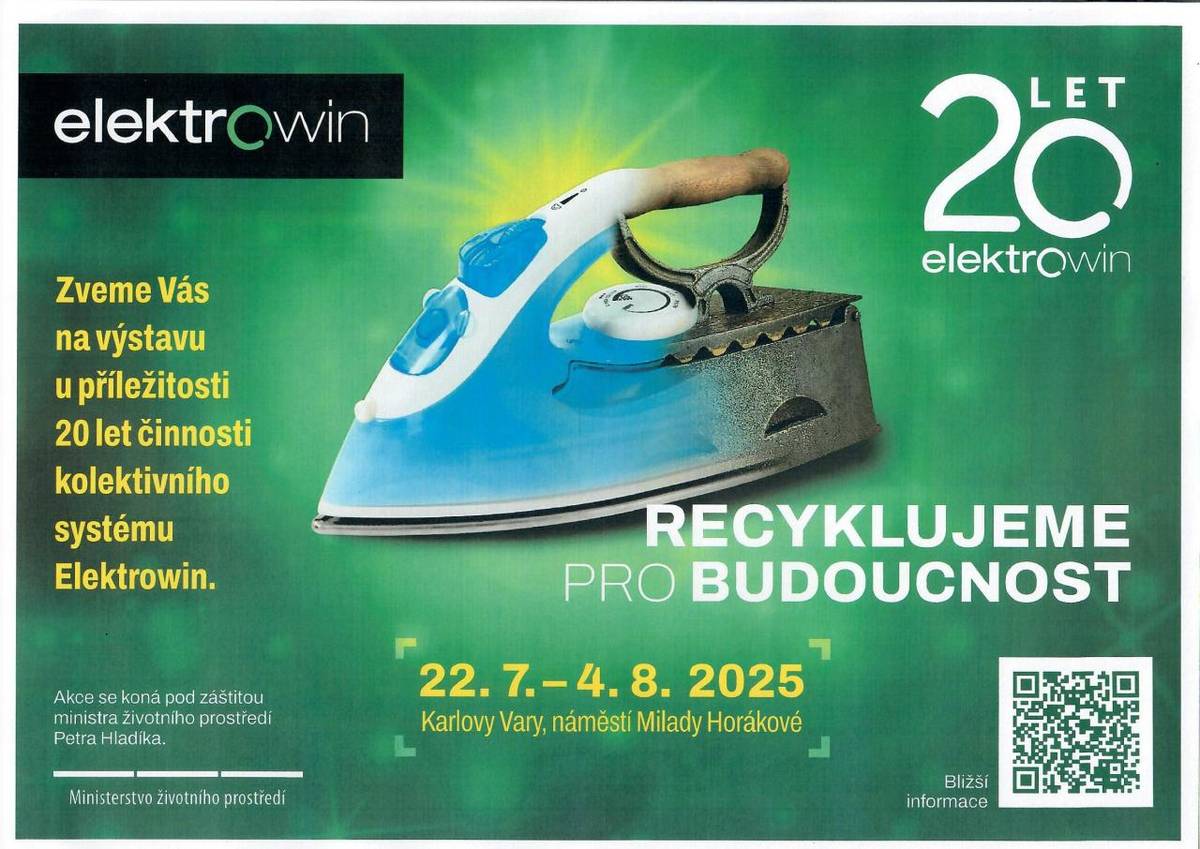 Výstava 20 let ELEKTROWIN  ve dnech 22.7.2025- 4.8.2025