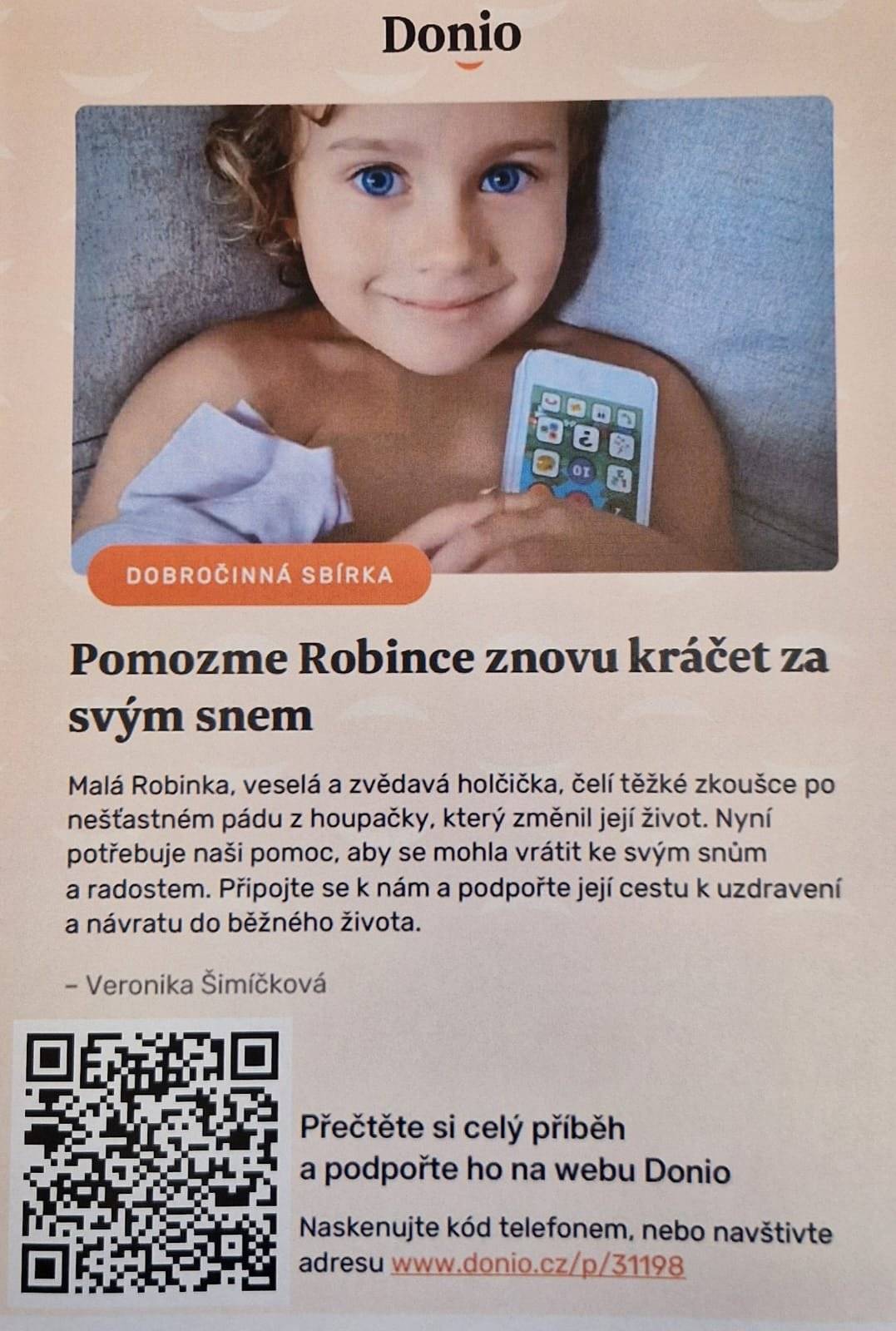 Dne 19.7.2025 od 20 hodin pořádají slatinští dobrovolníci taneční zábavu v areálu na Brodě. Zahraje DJ Marcel, občerstvení zajištěno. Vstupné je 100 korun, veškerý výdělek věnujeme nemocné Robince.